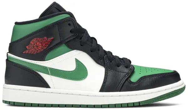 Air Jordan 1 Mid 'Pine Green' - HypeFly India View 1
