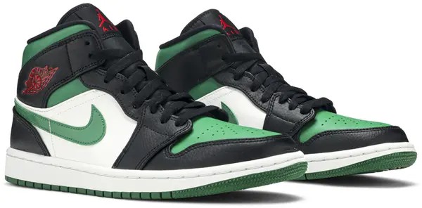 Air Jordan 1 Mid 'Pine Green' - HypeFly India View 3