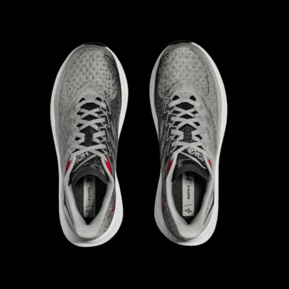Hoka Mach 6 stellar grey / black - HypeFly India View 2