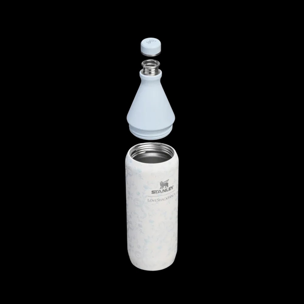 Stanley 1913 X Loveshackfancy Holiday All Day Slim Bottle Coquette Bow Winter Ice 34 OZ - HypeFly India View 2