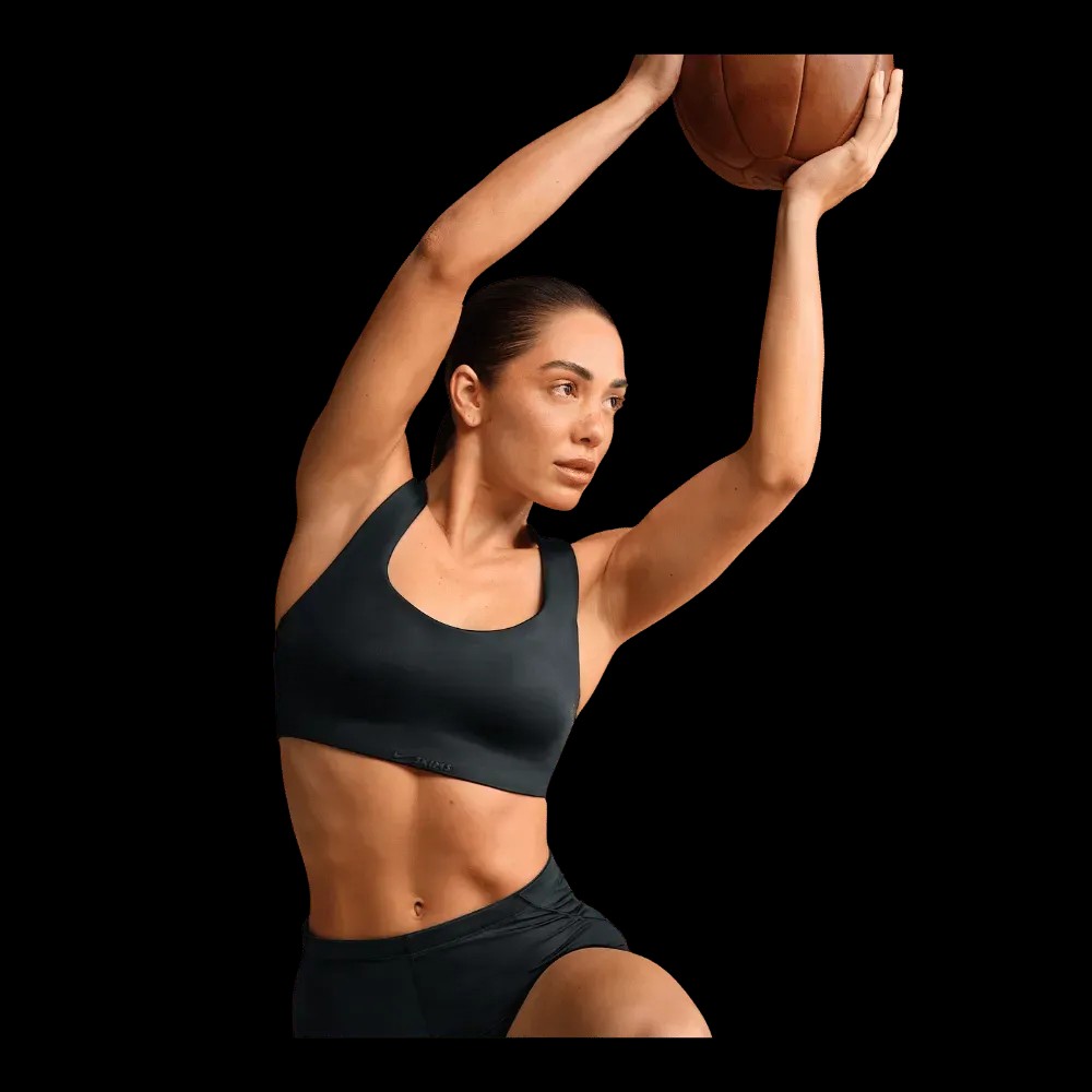 Nike X Skims Shine Women's Racerback Bra Obdisian - HypeFly India View 5