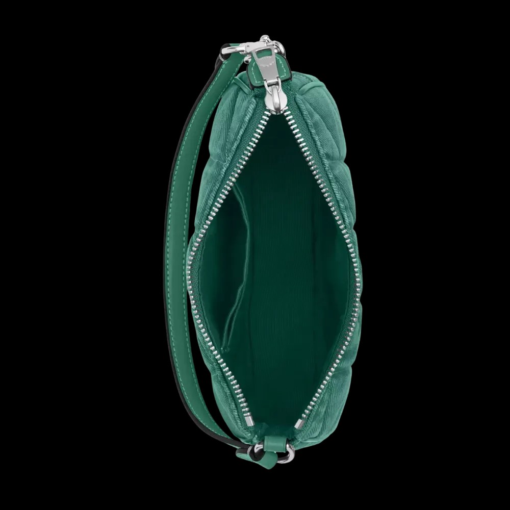 Coach Nolita 19 Quilted Denim Green - HypeFly India View 2