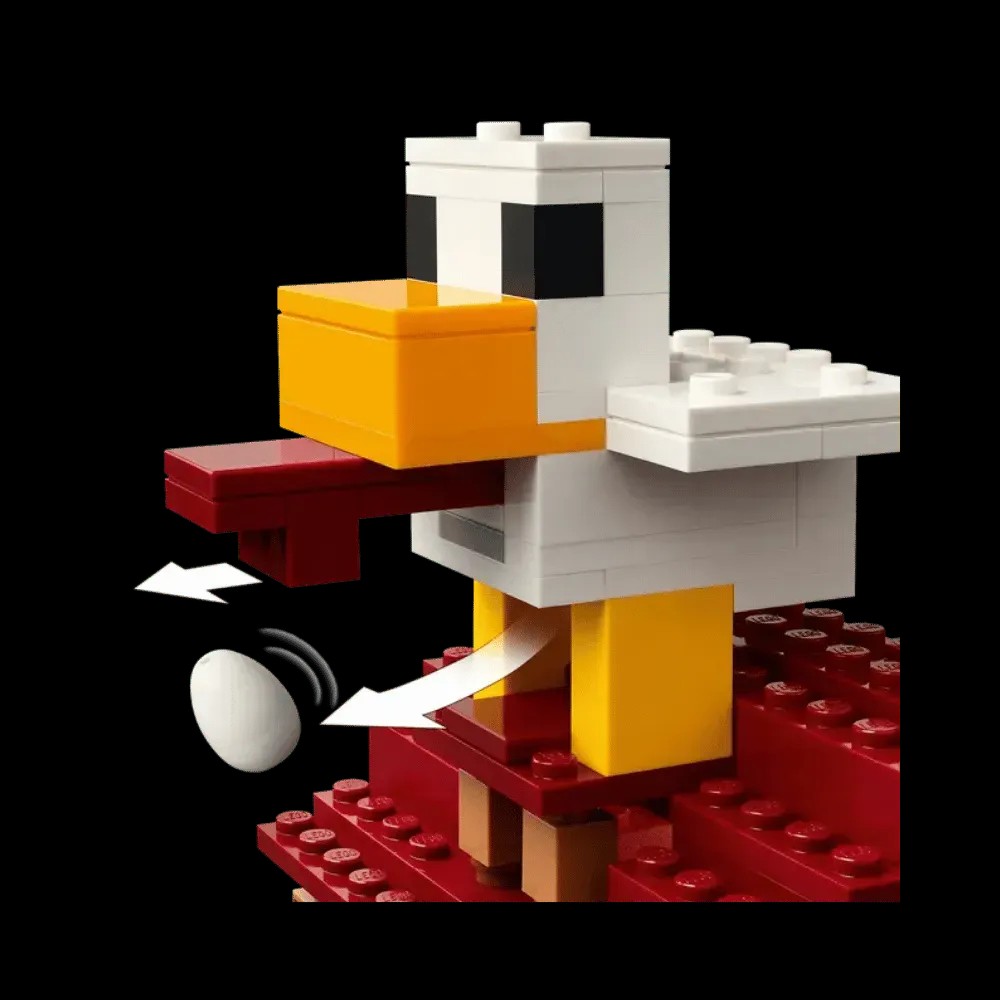 Lego Minecraft The Ghast Balloon Village Attack - HypeFly India View 5