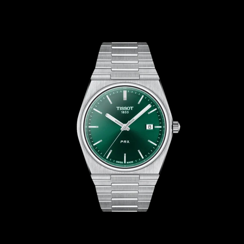 Tissot PRX Quartz Green Dial - HypeFly India View 1