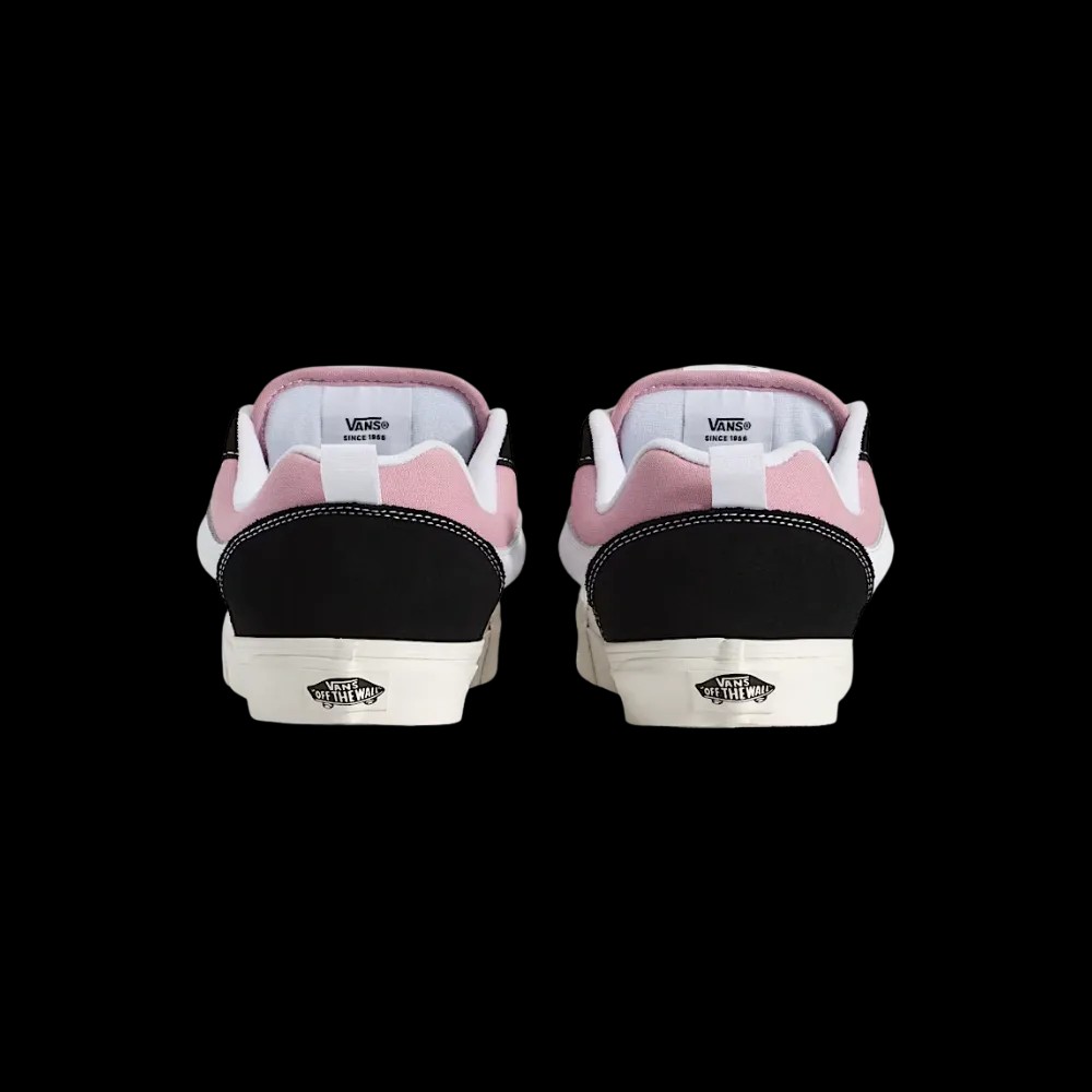 Vans Knu Skool Shoe Black And Pink - HypeFly India View 4