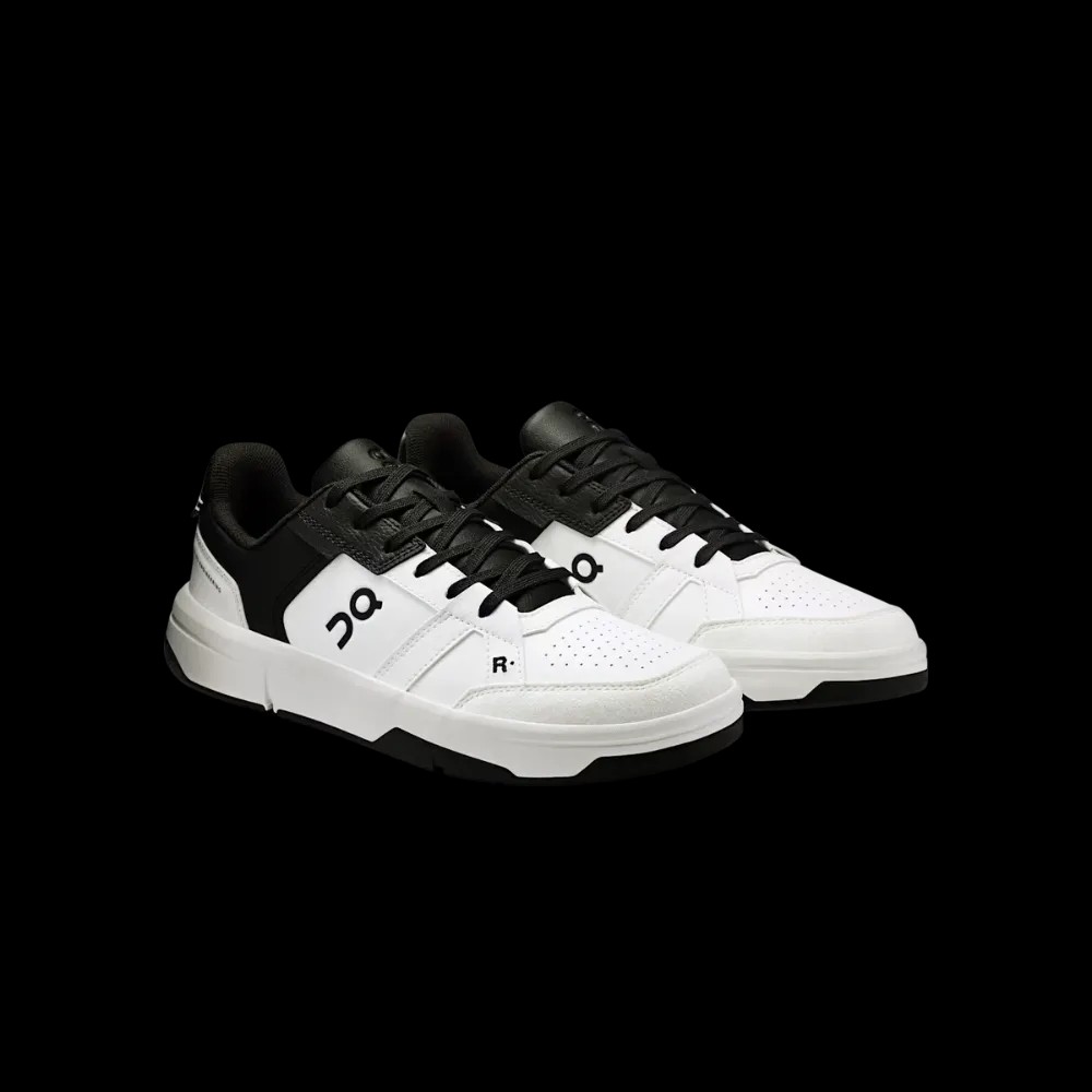 On Running THE ROGER Clubhouse White Black - HypeFly India View 5