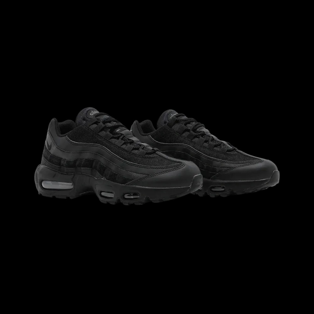 Nike Air Max 95 Essential 'Triple Black' - HypeFly India View 5