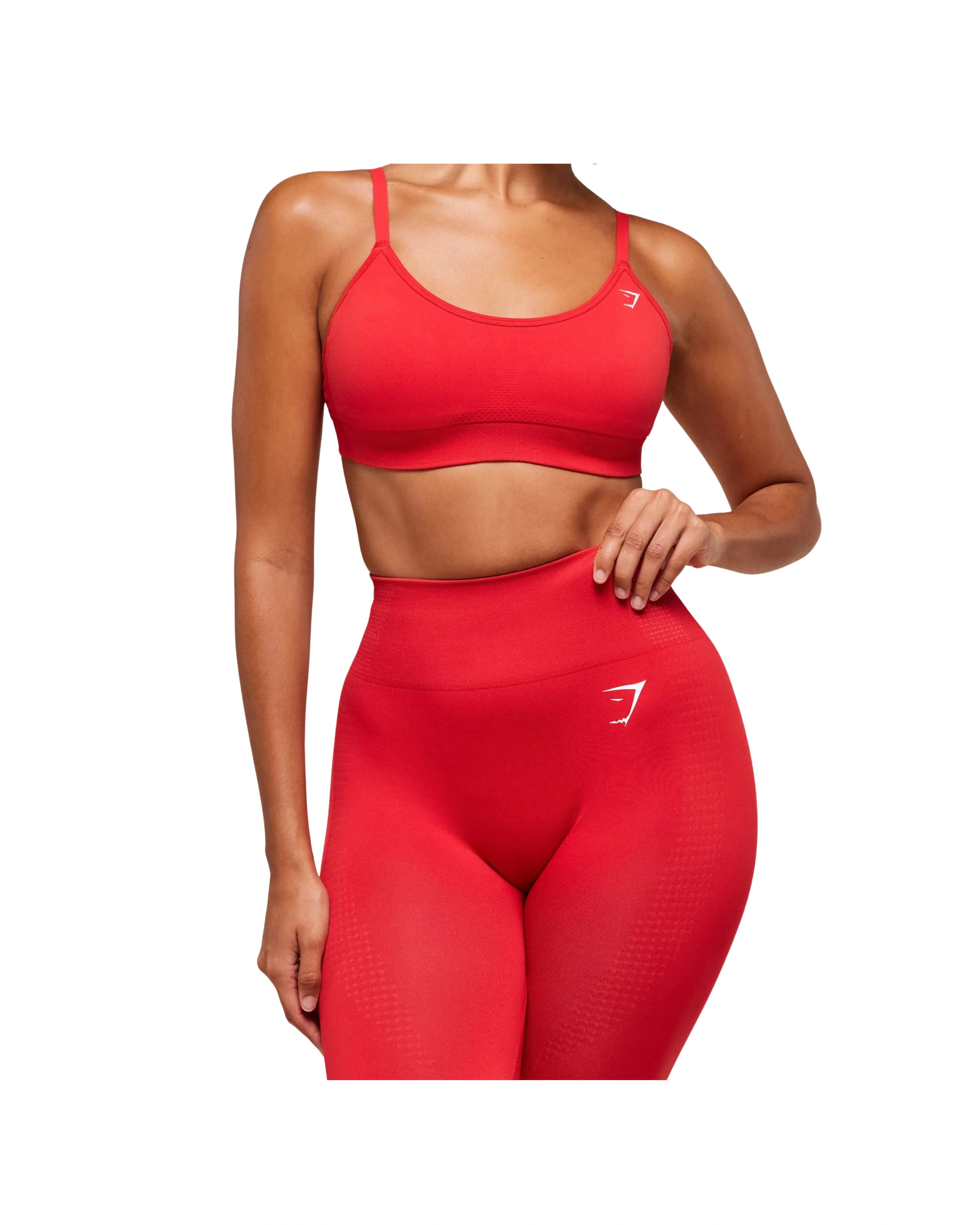 Gymshark Vital Soft Legging Regular Velocity Red - HypeFly India View 5