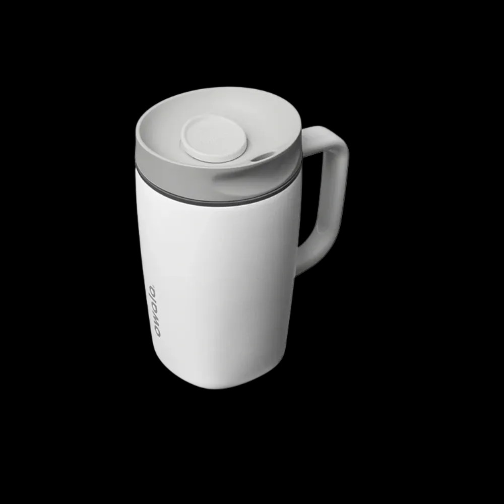 Owala Smoothsip-Slider-With-Handle 12oz "Shy Marshmallow" - HypeFly India View 5