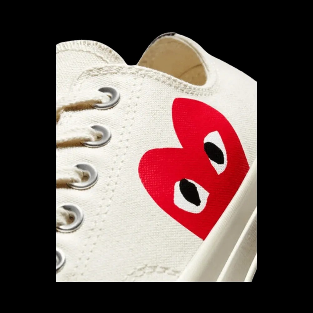 Converse x PLAY Comme des Garçons Chuck 70 'Beige' - HypeFly India View 5