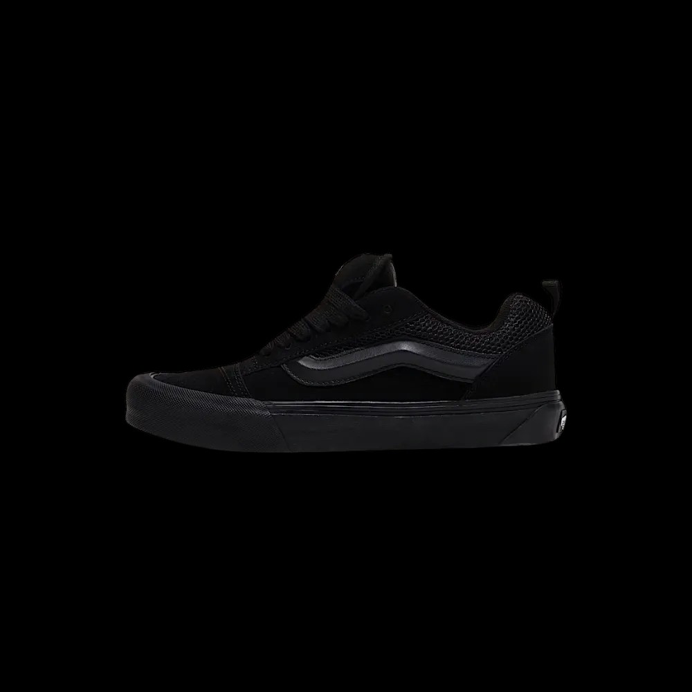 Vans Knu Skool Shoe ALL Black - HypeFly India View 2