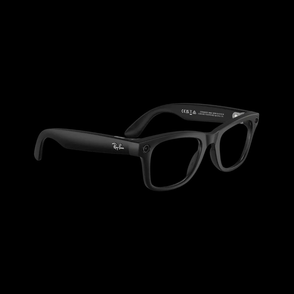 Ray-Ban Meta Wayfarer Matte Black - Gen 2 - HypeFly India View 1