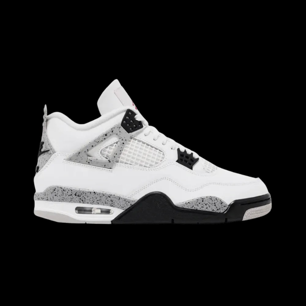 Air Jordan 4 Retro OG 'White Cement' 2025 - HypeFly India View 1