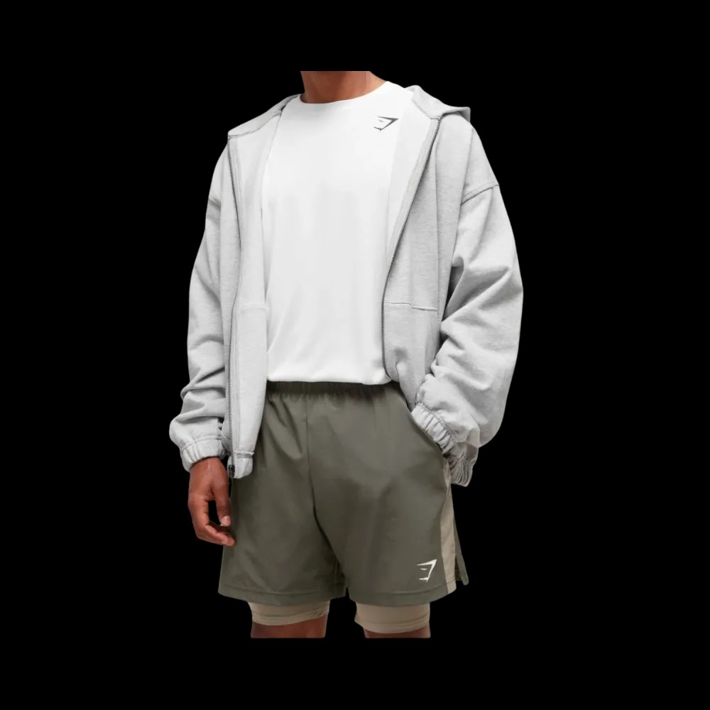 Gymshark Arrival Regular Fit T-Shirt Regular Fit White - HypeFly India View 5