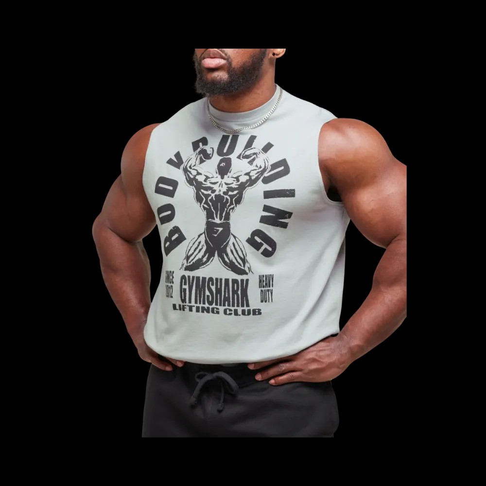 Gymshark Lifting Club Flex Tank Oversized Fit Black - HypeFly India View 4