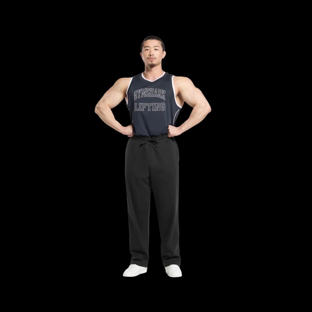 Gymshark Mesh Tank Regular Fit Heavy Blue - HypeFly India View 2