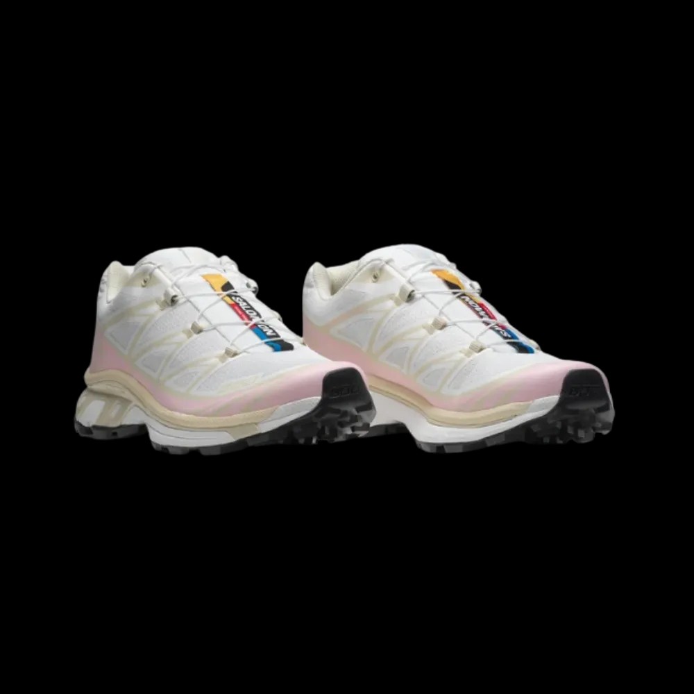 Salomon XT-6 White / Fairy Tale / Almond Milk - HypeFly India View 5