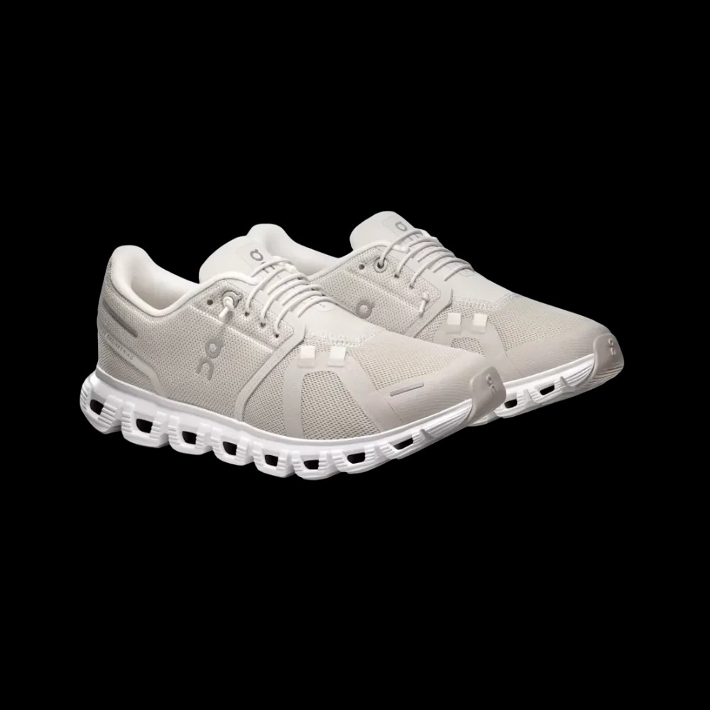 On Running Cloud 6 Pearl White - HypeFly India View 3