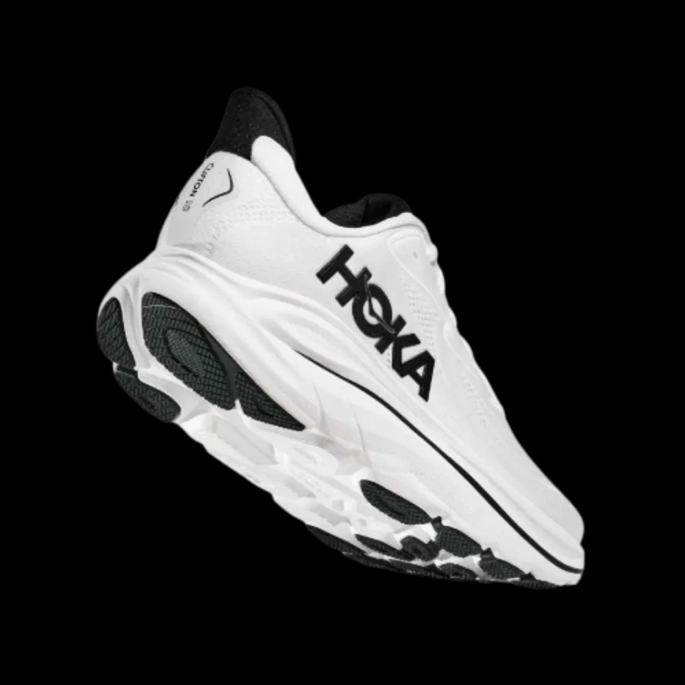 Hoka Clifton 10 White And Black - HypeFly India View 3