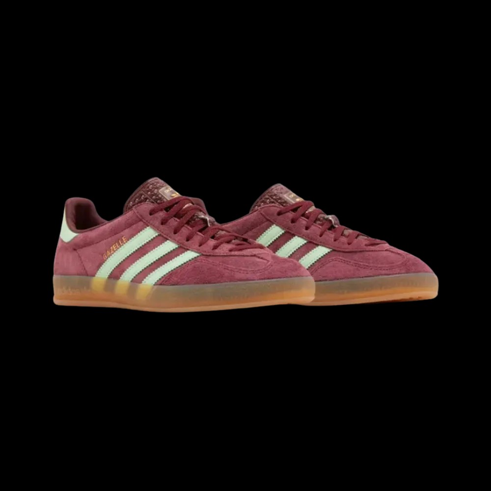 Adidas Gazelle Indoor 'Shadow Red Semi Green Spark' - HypeFly India View 4