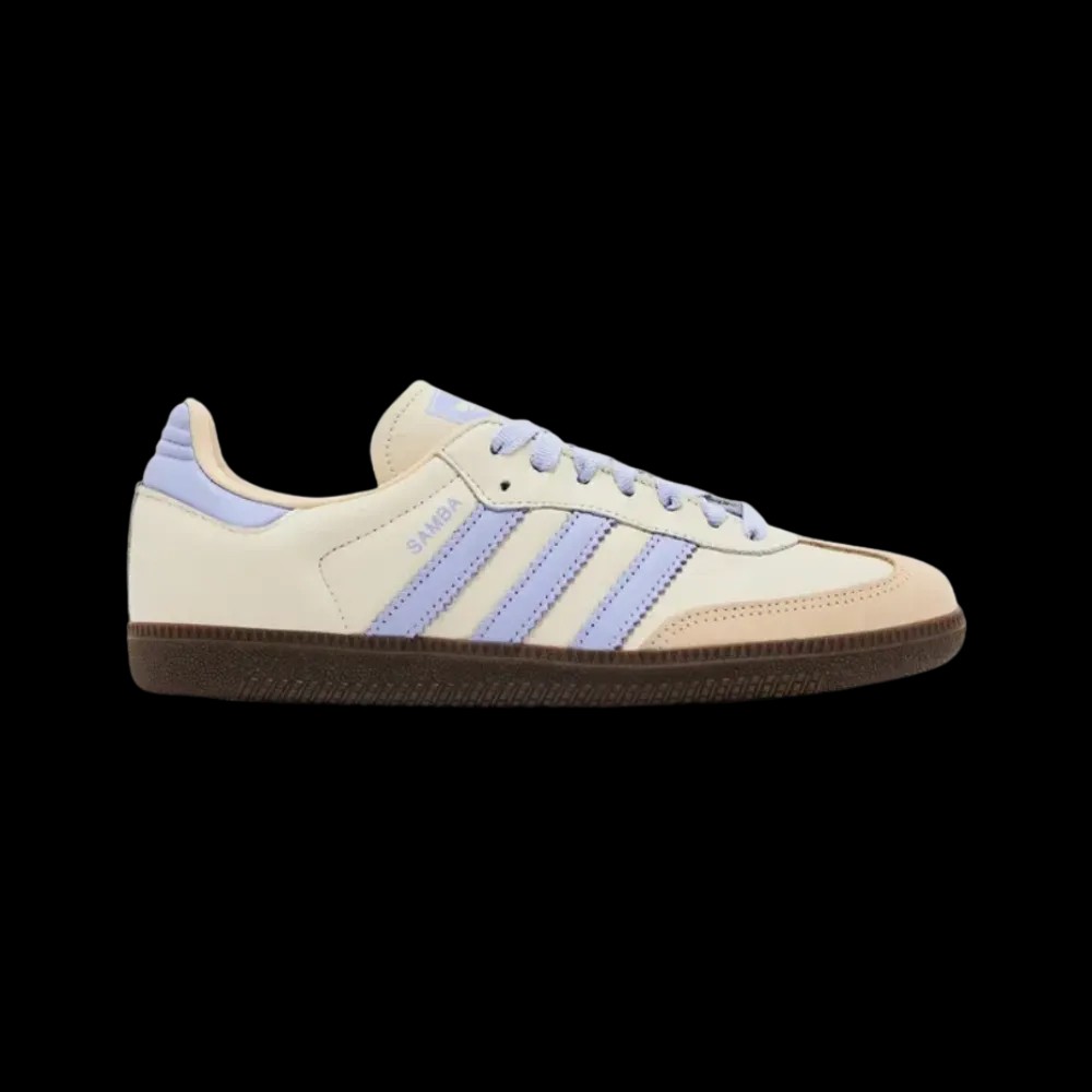 Adidas Samba OG 'Cream White Violet' - HypeFly India View 1