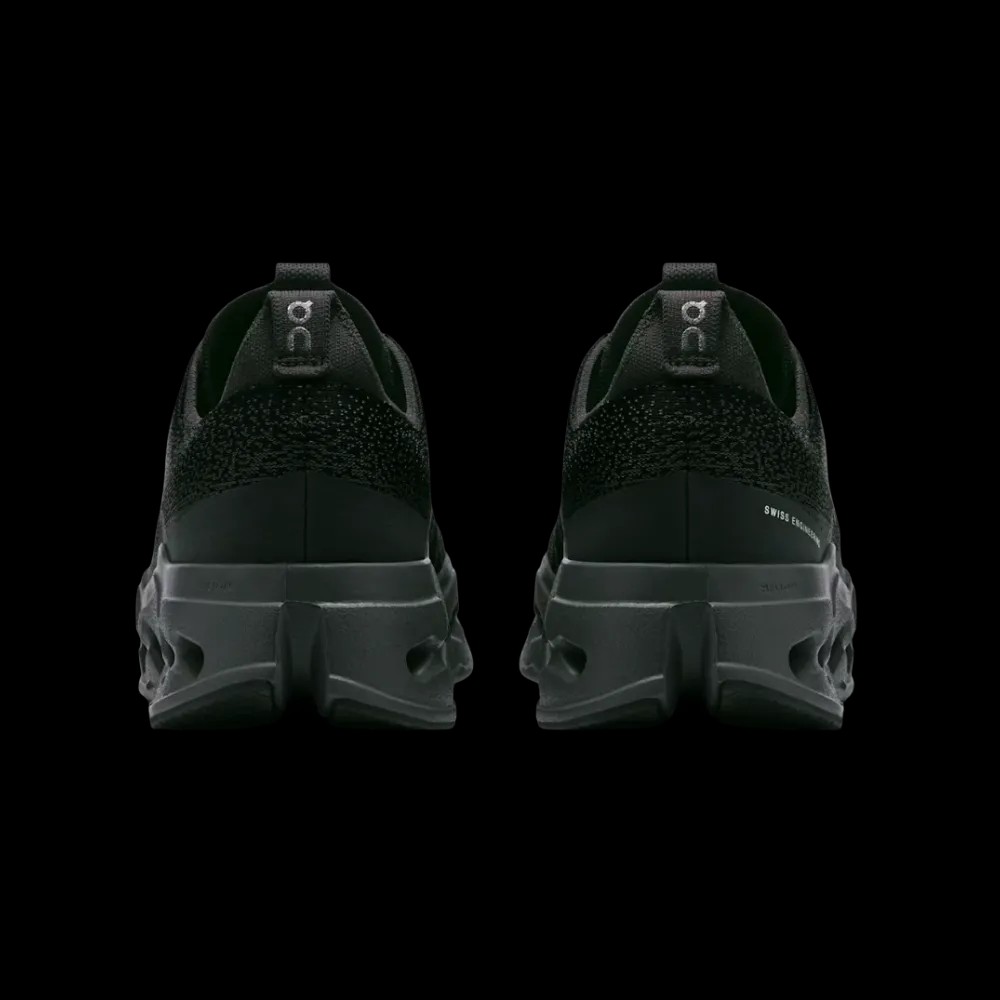 On Running Cloudsurfer Max Black | Eclipse - HypeFly India View 2