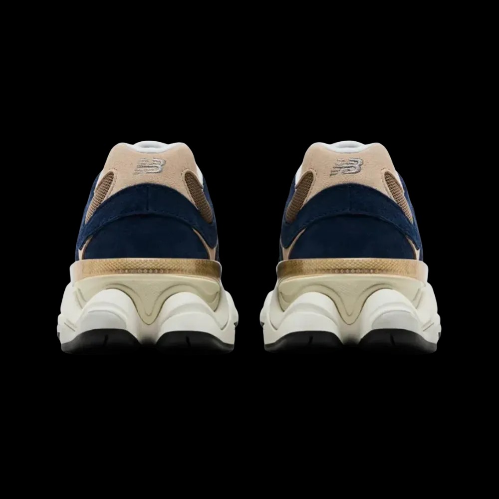 New Balance 9060 Navy Mushroom - HypeFly India View 5