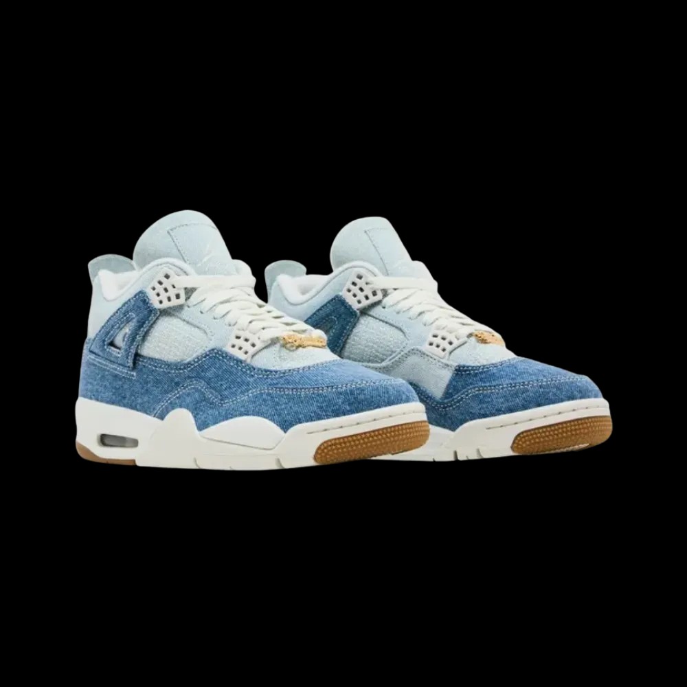 Air Jordan 4 Retro TEX 'Worn Blue Denim' - HypeFly India View 4