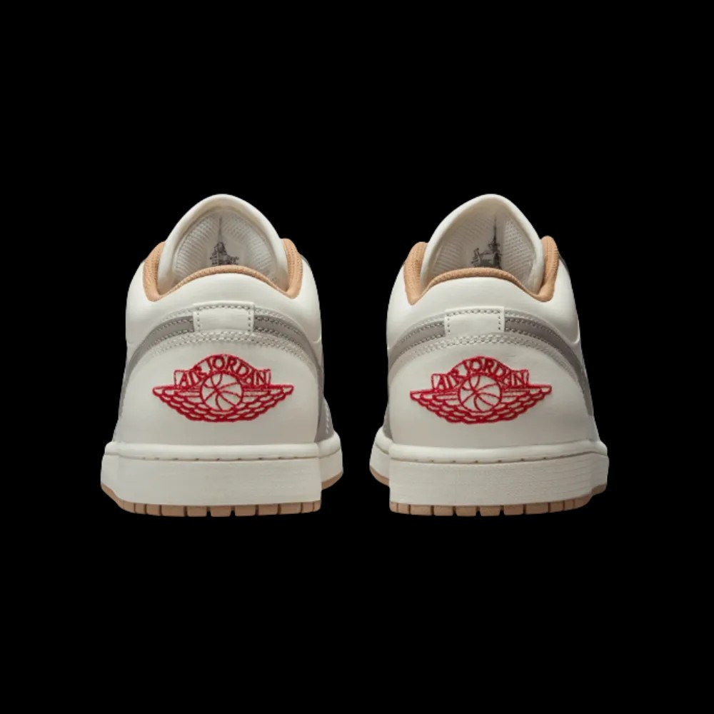 Air Jordan 1 Low 'Sail College Grey' - HypeFly India View 5