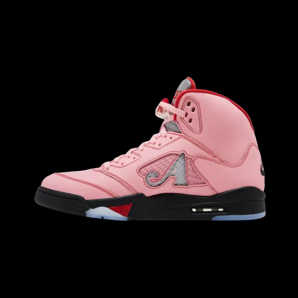 Awake NY x Air Jordan 5 Retro 'Boro - Arctic Pink' - HypeFly India View 5