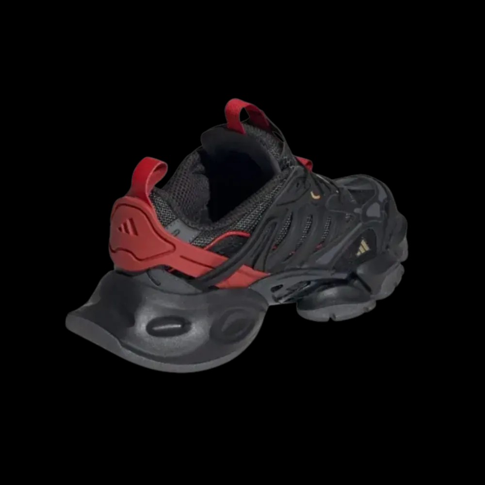 Adidas XLG Runner Deluxe Black Gold Metallic Red - HypeFly India View 4