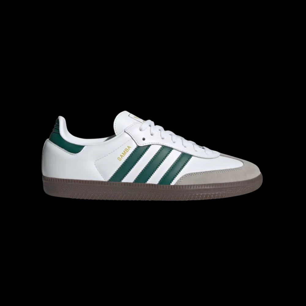 Adidas Samba OG 'Cloud White Collegiate Green' - HypeFly India View 1