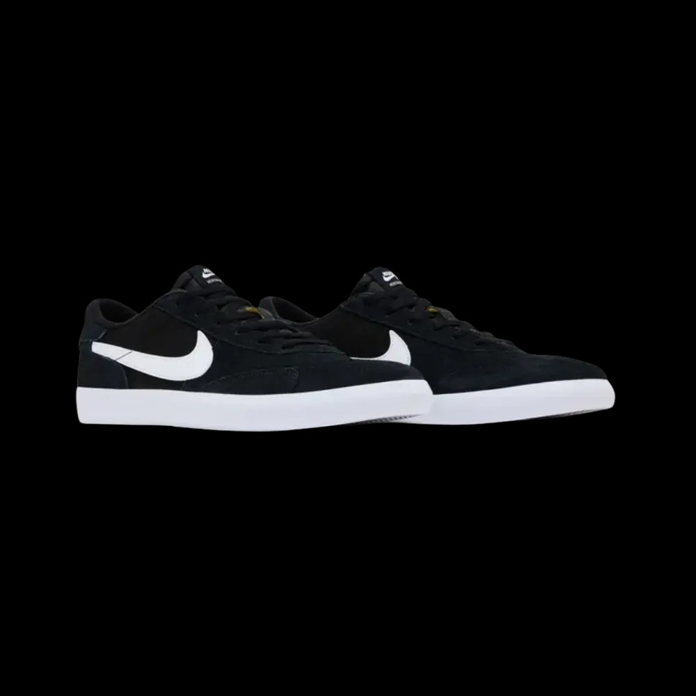 Nike SB Heritage Vulc Black White - HypeFly India View 5