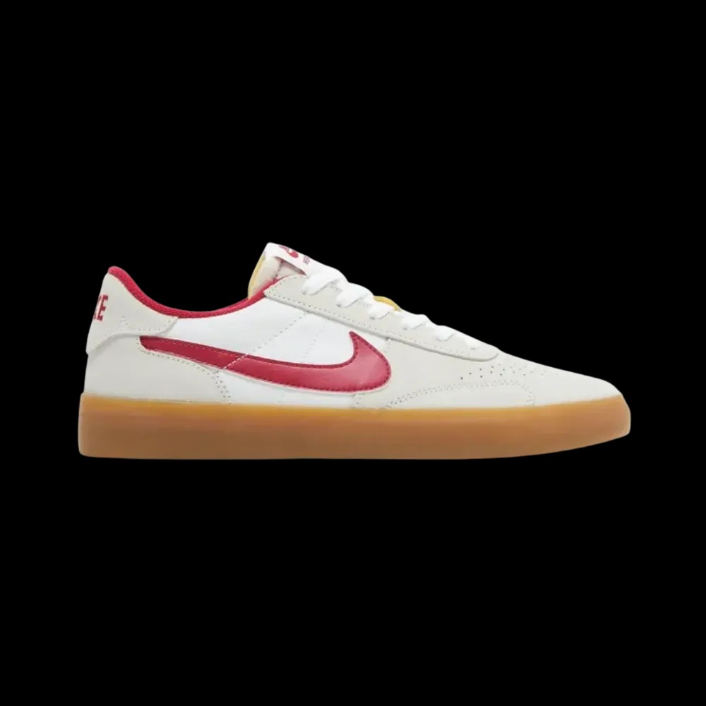 Nike Heritage Vulc Sb Summit White Cardinal Red - HypeFly India View 1