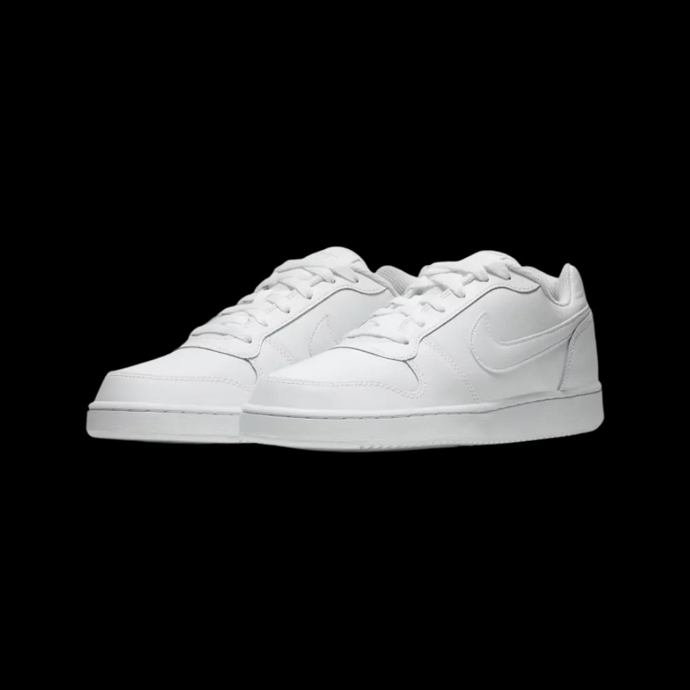 Nike Ebernon Low Triple White - HypeFly India View 3