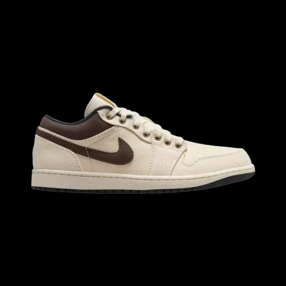 Air Jordan 1 Low Premium 'Ivory Baroque Brown' - HypeFly India View 1