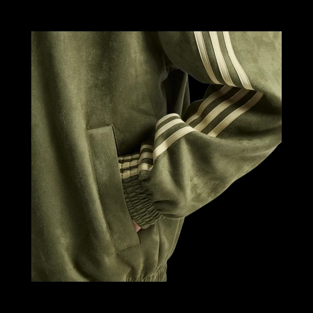 Adidas Originals CTT Chinese Track Top Casual Jacket Olive - HypeFly India View 6