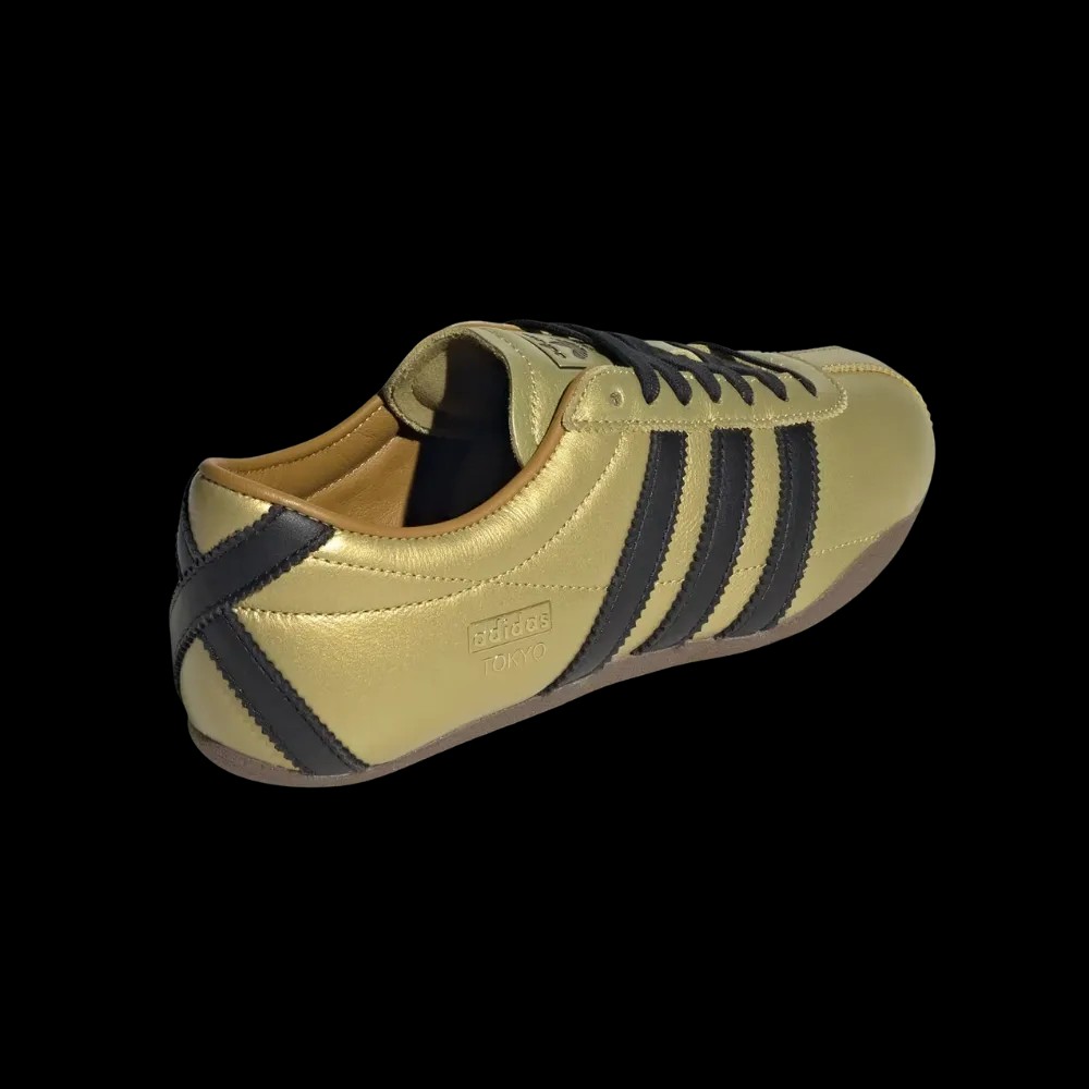 Adidas Tokyo 'Gold Metallic Black' - HypeFly India View 4