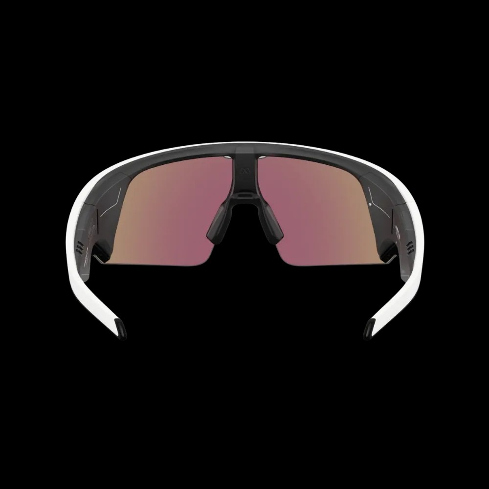 Meta x Oakley Sunglass Vanguard Prizm Sapphire Lenses with White Frame - HypeFly India View 5