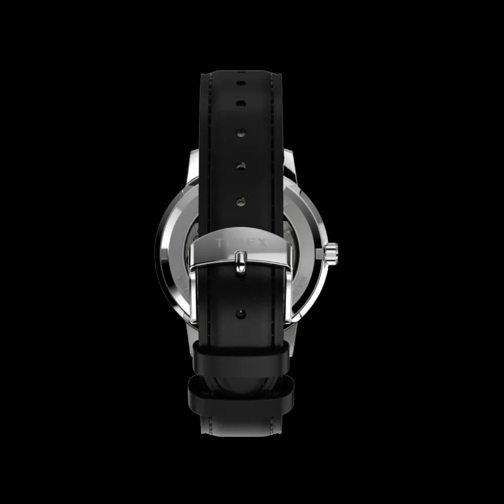 Timex x Monopoly Marlin 38mm Leather Strap 'Silver Tone' - HypeFly India View 2