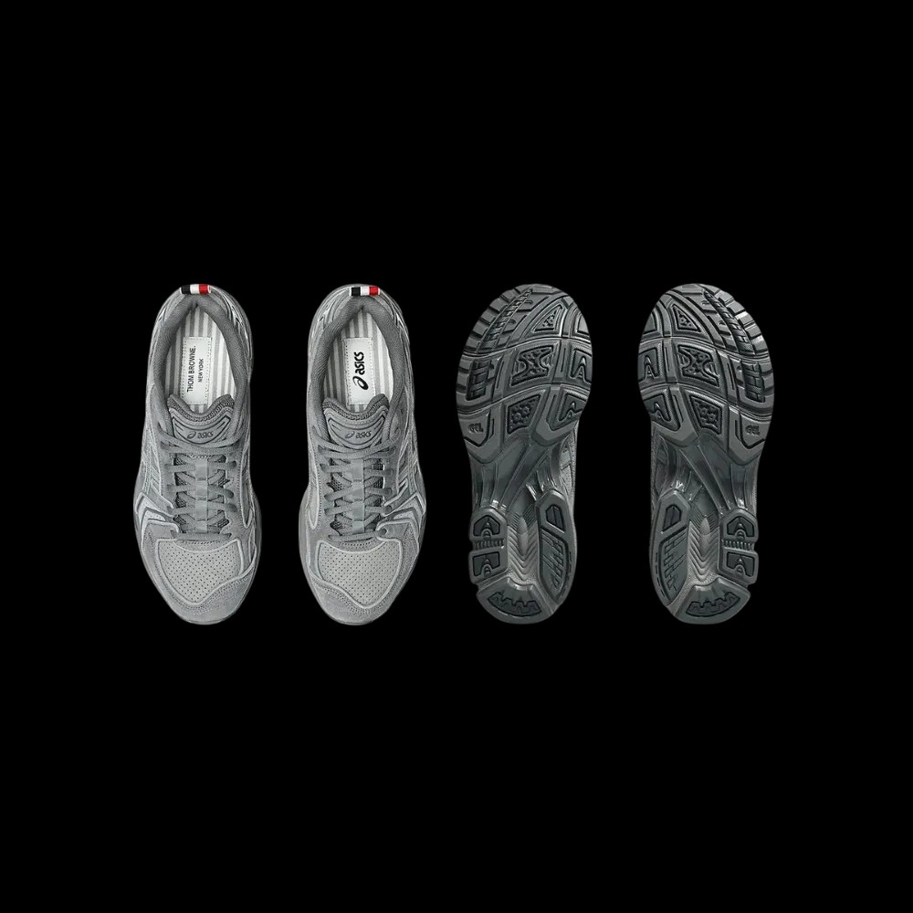 Thom Browne x ASICS Gel Kayano 14 'Grey' - HypeFly India View 4