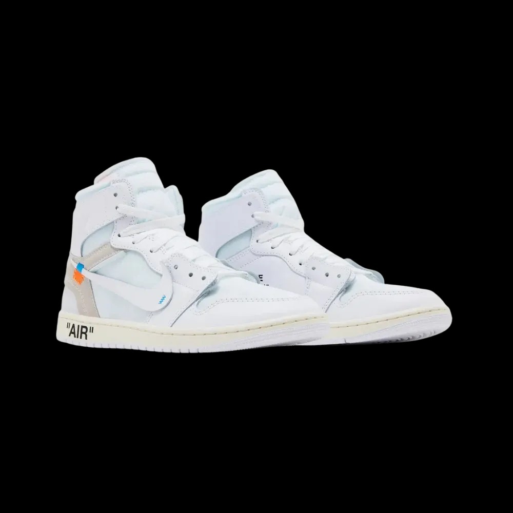 Off-White x Air Jordan 1 Retro High OG 'Alaska' - HypeFly India View 5