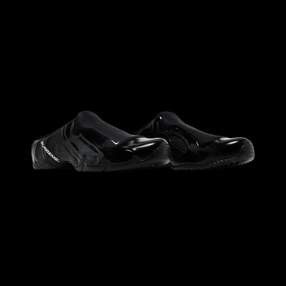 Nike Supreme x Clogposite 'Black' - HypeFly India View 5