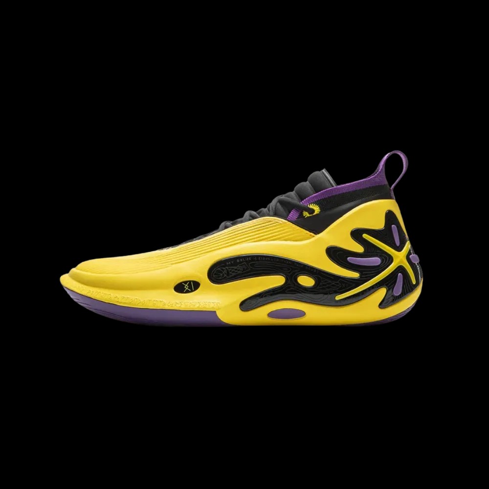 Li-Ning Way of Wade 11 "Gold & Purple" - HypeFly India View 3