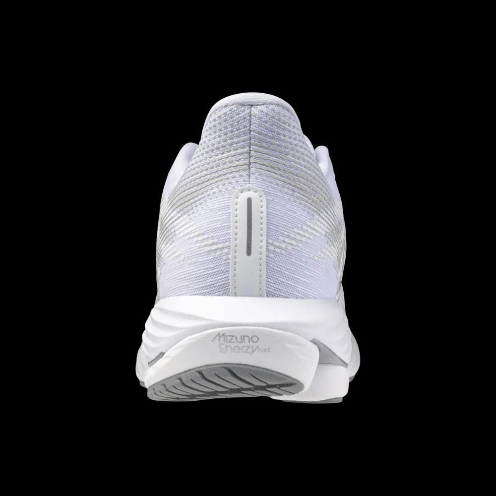 Mizuno Wave Rider 28 White-Ultimate Grey - HypeFly India View 4