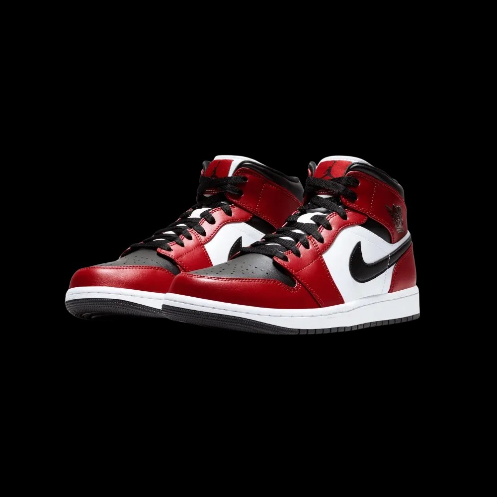 Air Jordan 1 Mid Gym Red - HypeFly India View 5