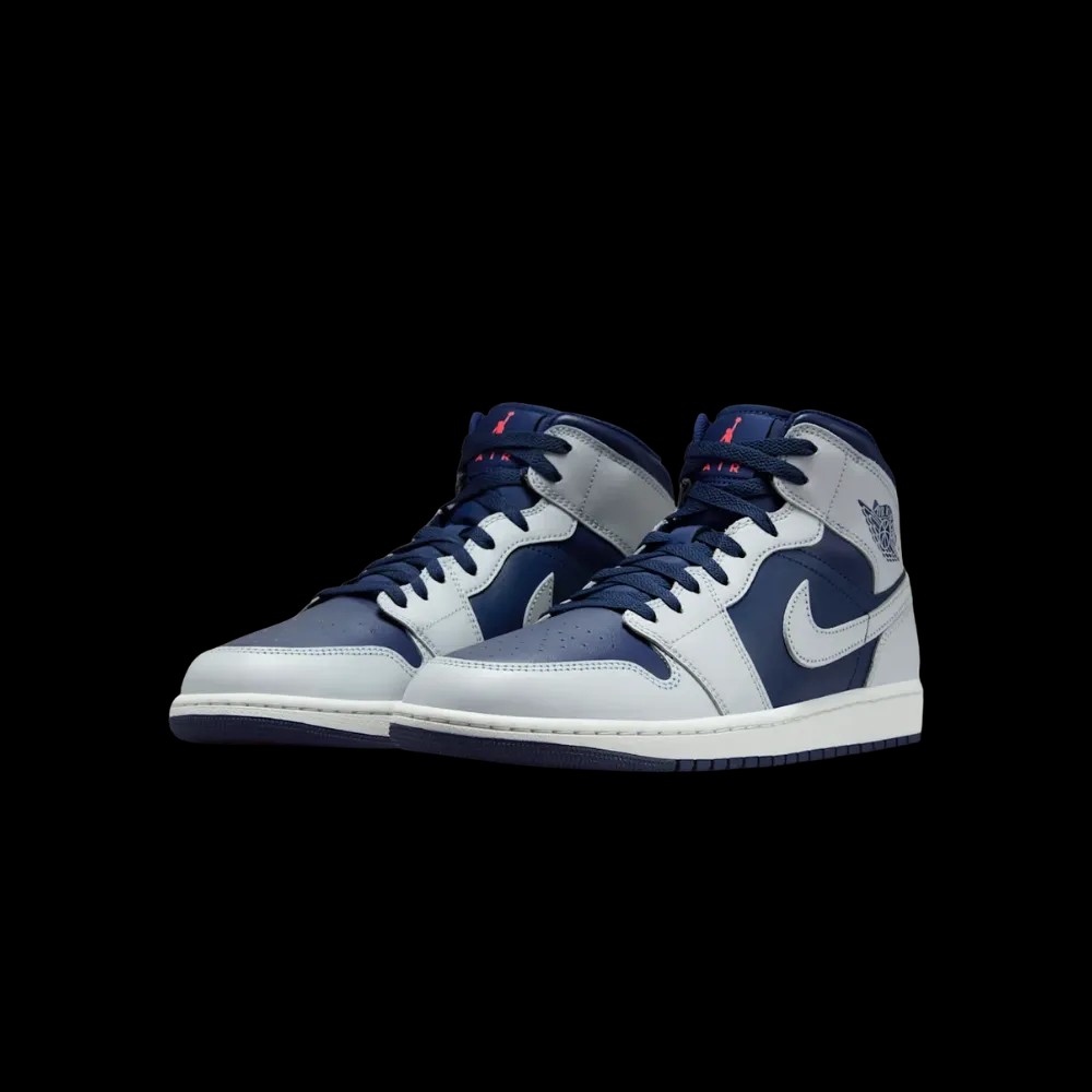 Air Jordan 1 Mid 'Blue Void' - HypeFly India View 5