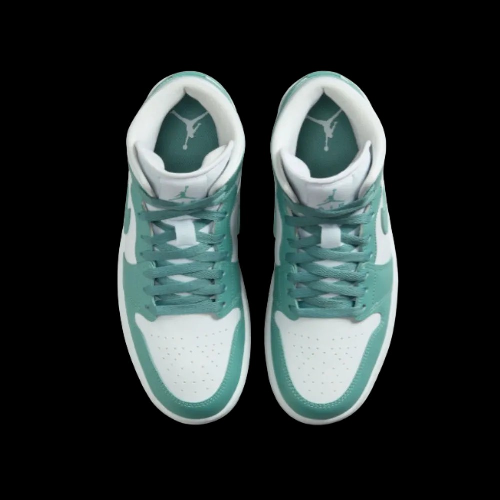 Air Jordan 1 Mid Washed Teal - HypeFly India View 5