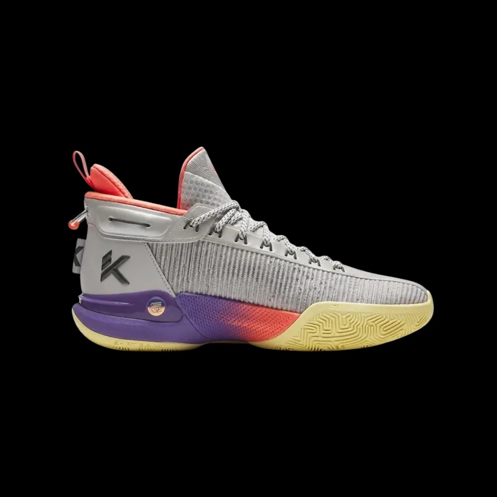 Anta KT9 Gray Orange Purple - HypeFly India View 1