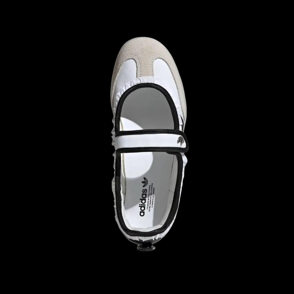 Adidas Samba Jane White and Black - HypeFly India View 2